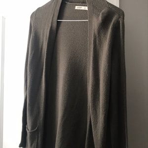 Green cardigan!